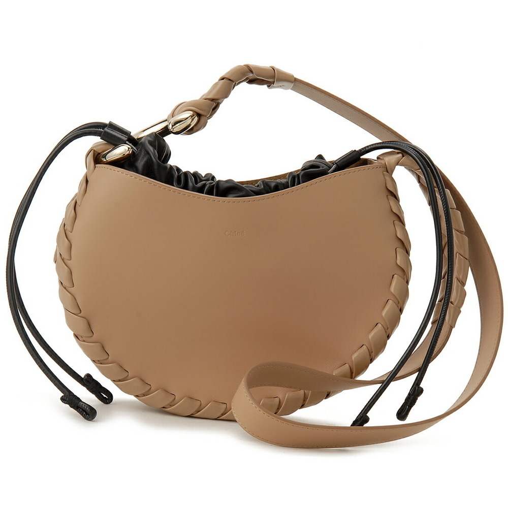 Chloe Shoulder Bag Leather Small Hobo